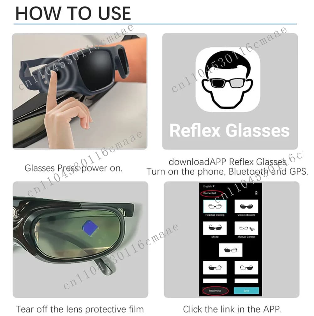 Head‑Mounted Sports Vision Exercise Goggles, Dribble Training Eyewear Gear for Basketball, Football and Rugby Vision Training