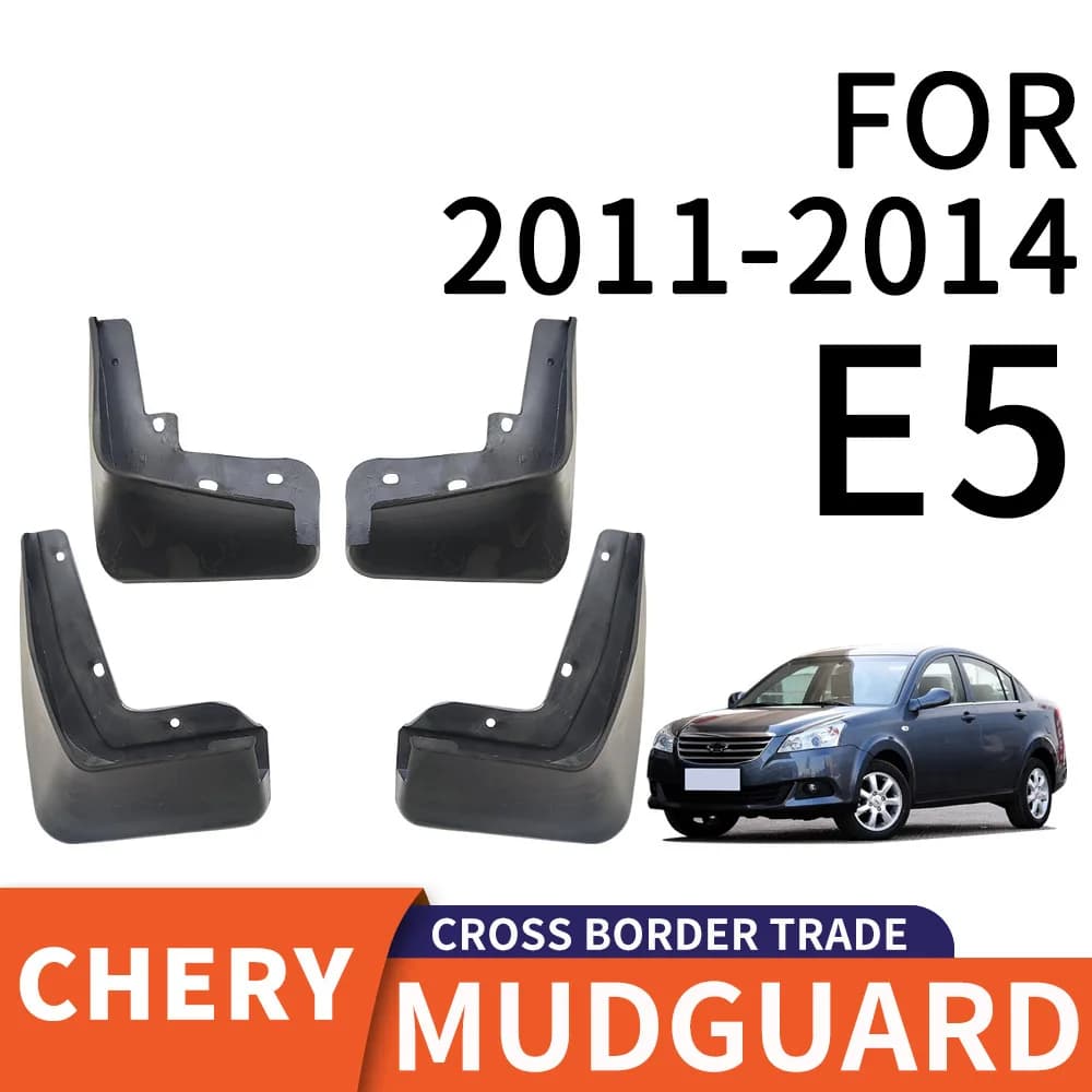 For 2011-2014 Chery E5 car tire fender PP soft rubber material car exterior accessories Universal Accessories