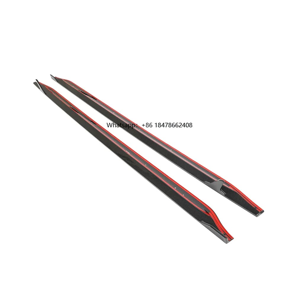 Dry Carbon Fiber Side Skirts ED Style Side Skirt for M3 G80