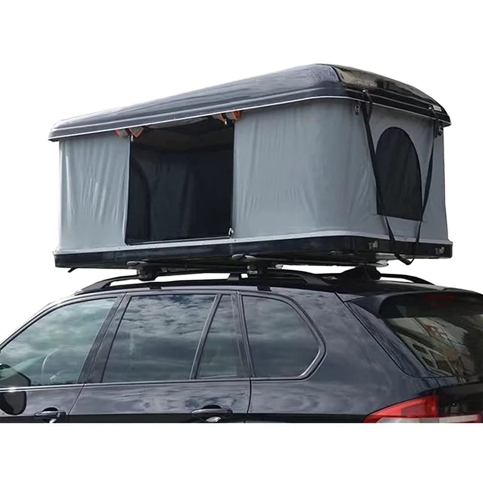 WOQI Hard Shell Car Roof Top Tent Folding Camping Truck Rooftop Tent For SUV Outdoor