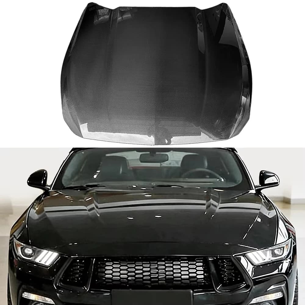 Carbon Fiber OEM Style Hood for  Ford Mustang 2024+ Front Bonnet Modification