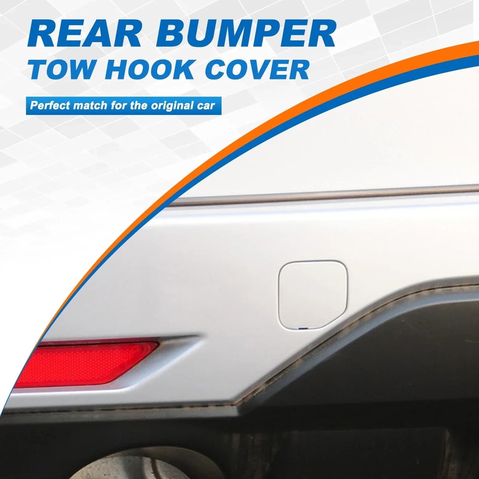 For Subaru Forester 2009-2013 Rear Bumper Tow Hook Cover Cap Towing Eye Accessories 57731SC050