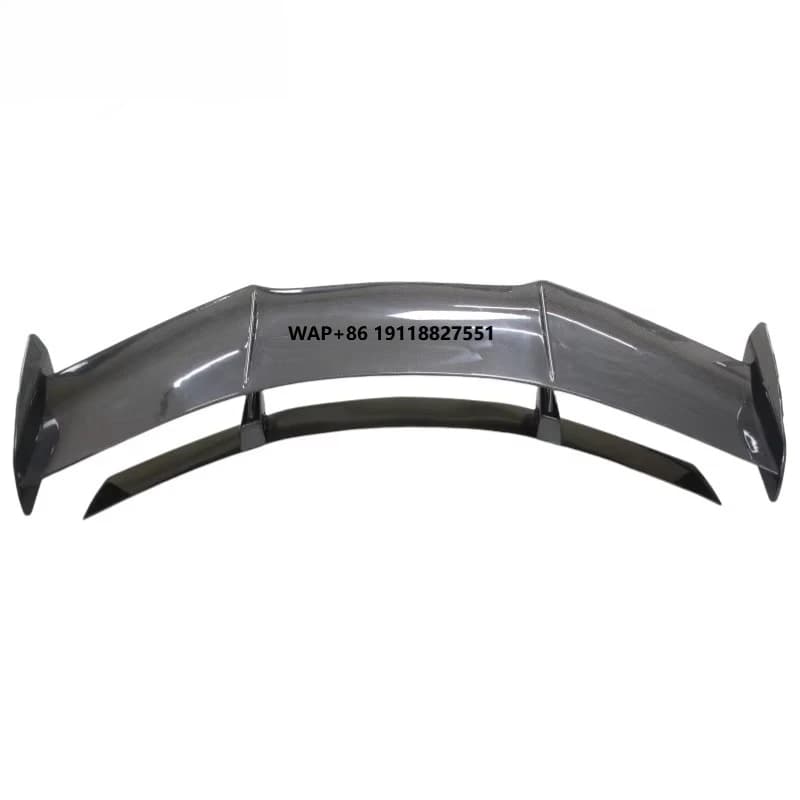 High Level Material Zr1 Style Dry Carbon Fiber Trunk Spoiler Rear Wing For Corvette C8