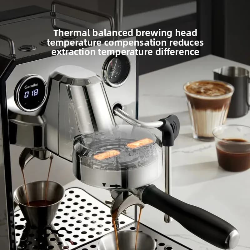 Owl Small Home Italian Semi-Automatic Coffee Machine Self-Service Household Electrical Appliances for Extraction