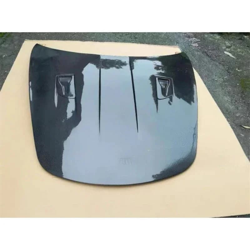 KQX High Quality Real Carbon Fiber Hood For Cayman 981