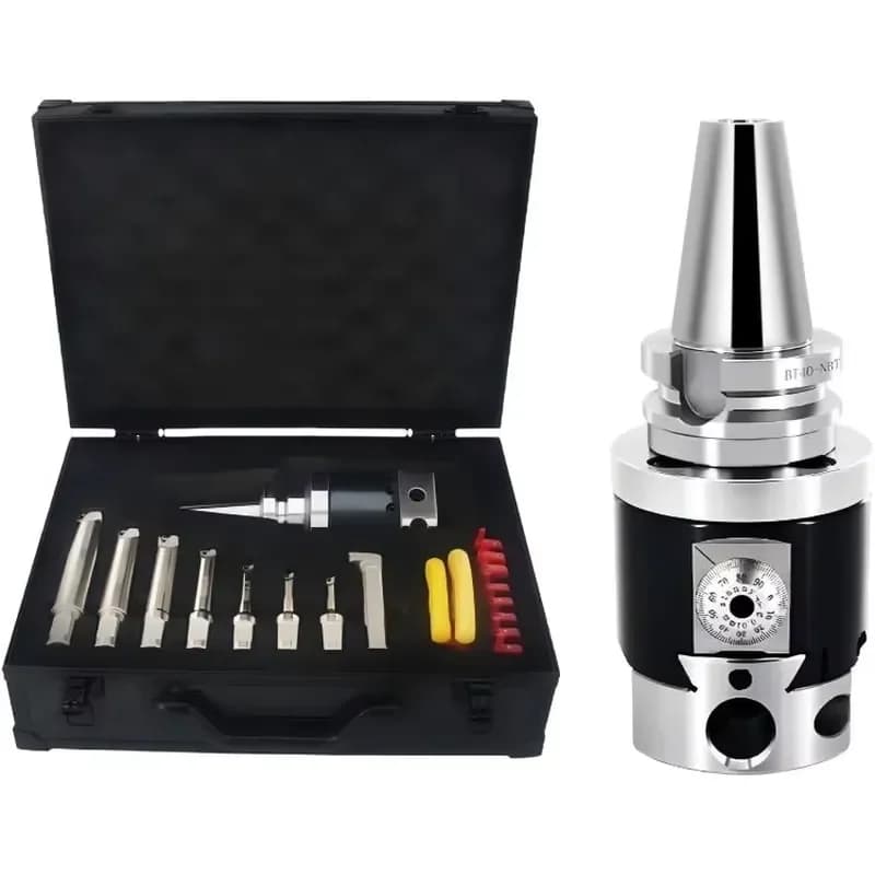 High Precision HEAD SET BT40 FINE  KIT 1 HEAD and 8 BORING BAR