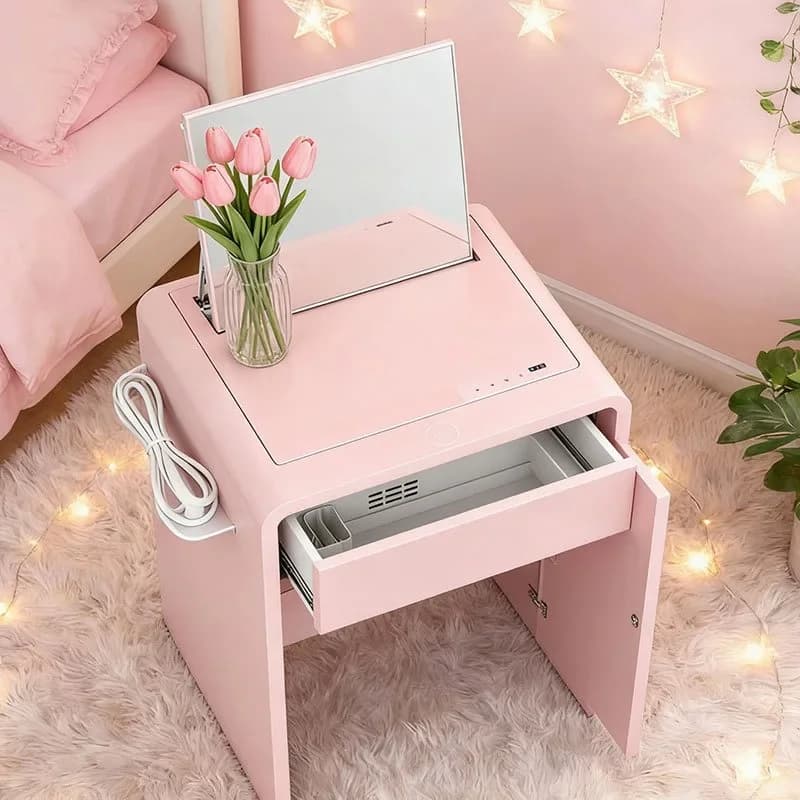 Smart beauty table, wireless charging smart voice makeup table, dressing table