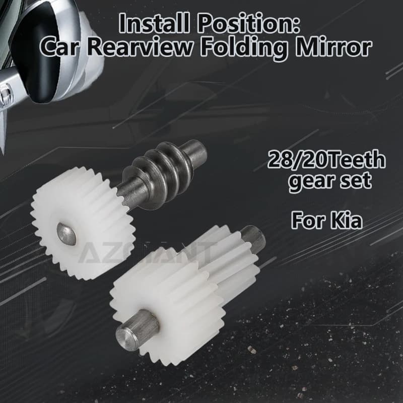 For Kia Optima K5 Lotze MK2 2005-2010/Opirus 2002-2009/Magentis 2001-2005 Car Power Exterior Folding Mirrors Module gear sets