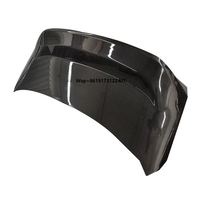 High Quality Dry Carbon Fiber Car Trunk Cover For G87 M2 V Style Dry Carbon Rear Trunk Cover