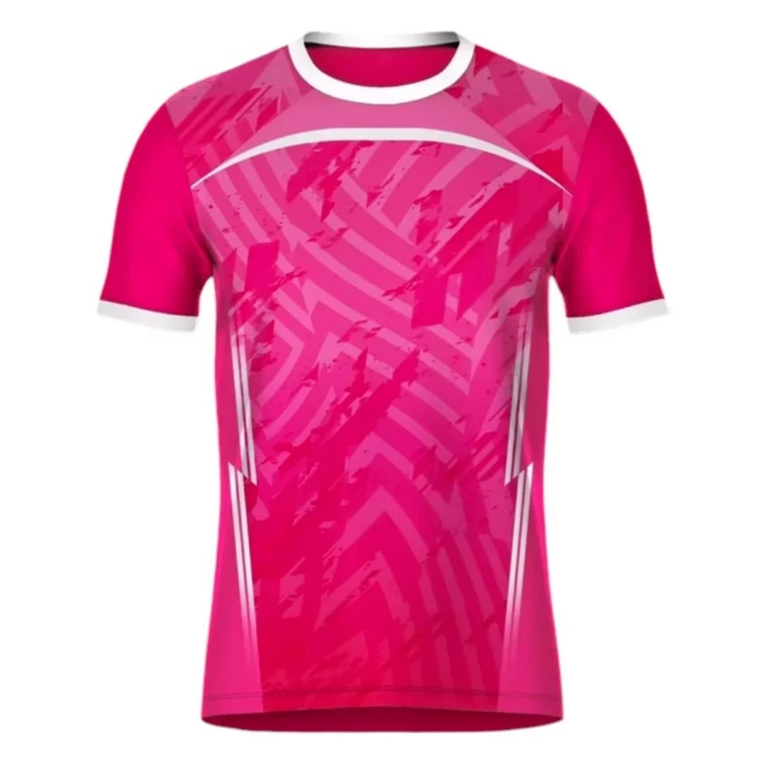 Sports T-Shirts with Simple Striped Graphic Print, Running T-Shirts with 3D Printing, Men's Quick-Dry Summer Sports T-Shirts