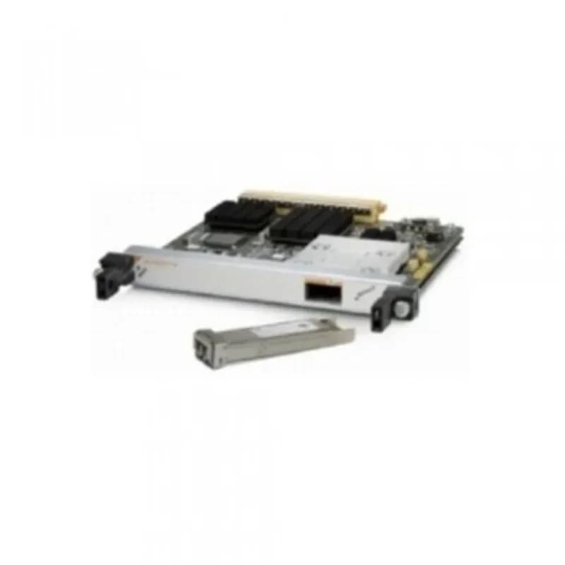 Used SPA-1X10GE-L-V2 Shared Port Adapter, 1-Port 10 Gigabit  Shared Port Adapter.Version 2