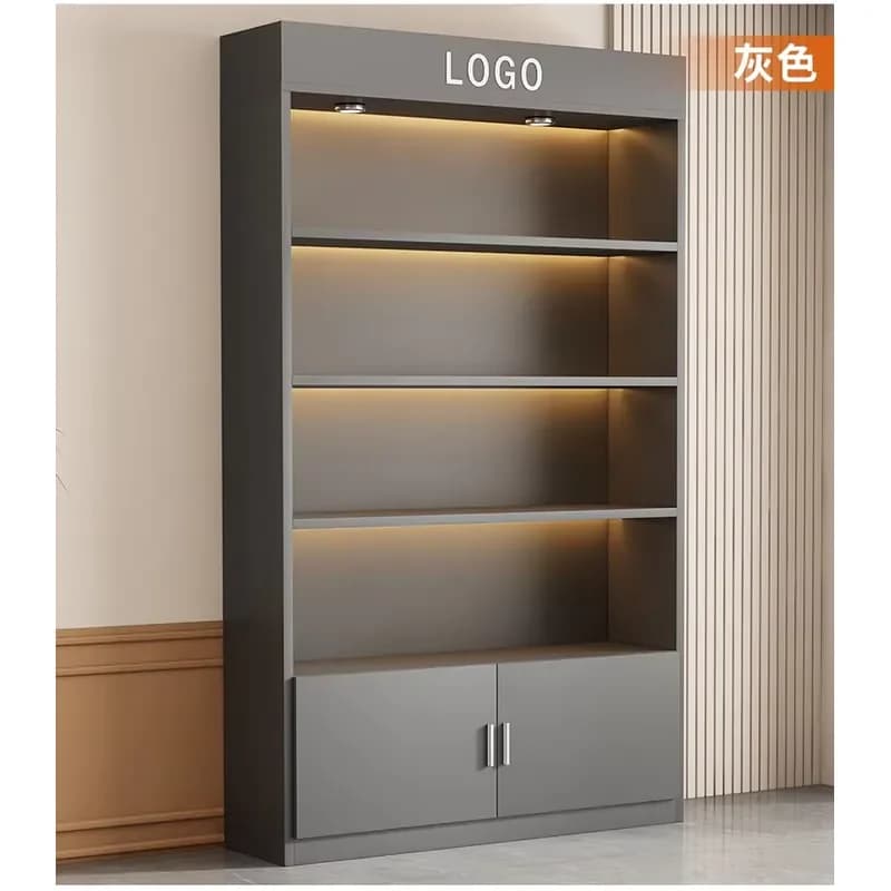 Custom Retail Display Case with LED Light for General Merchandise