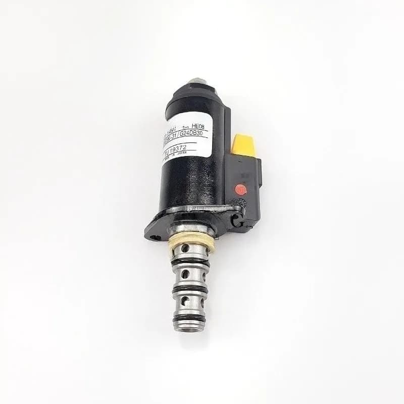1PC Excavator Accessories 121-1491 For Carter CAT312 320B C D Pilot Safety Lock Solenoid Valve