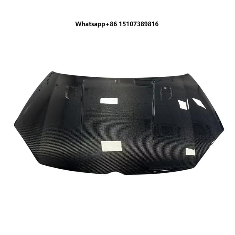 For 2004-2009 VM Golf MK5  GTI  Style  Carbon Fiber Front Hood Bonnet CF Carbon Fiber