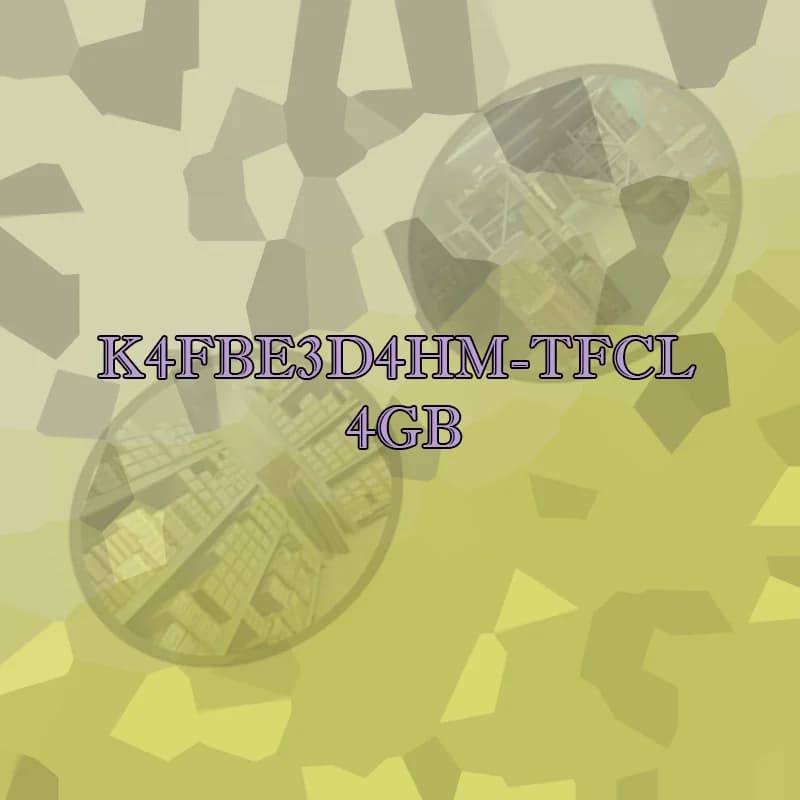 K4FBE3D4HM-TFCL 4GB Ordinary plastic shell