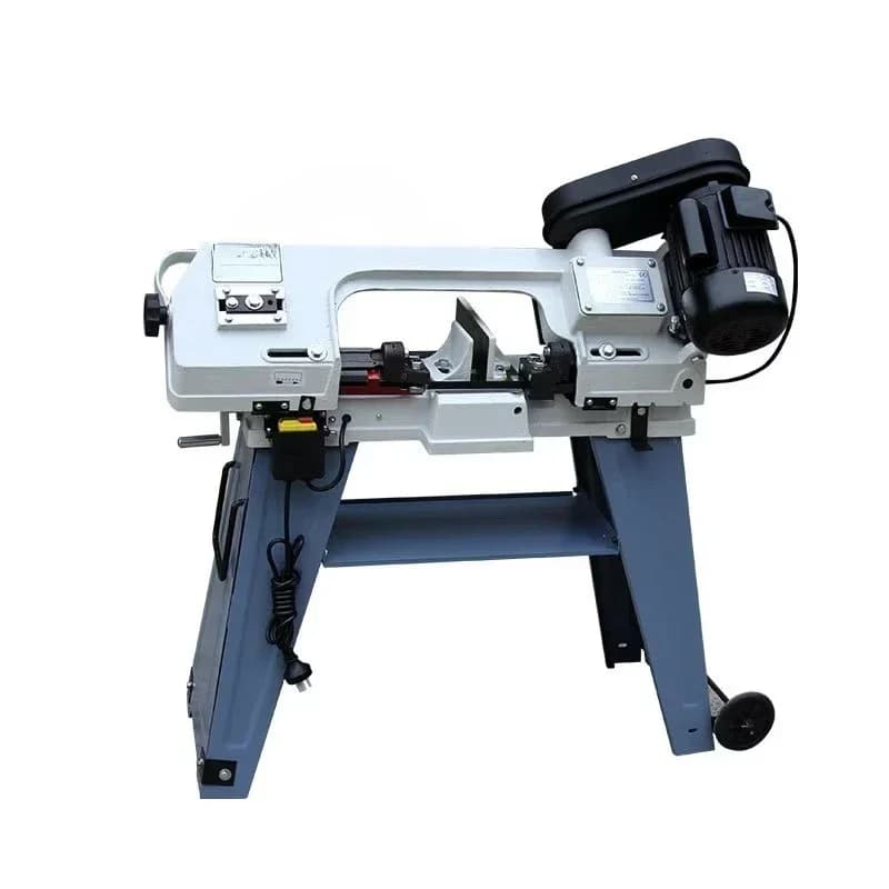 Desktop Multifunctional Metal Band Saw Miniature Stainless Steel Cutting Machine for Vertical & Horizontal Sawing