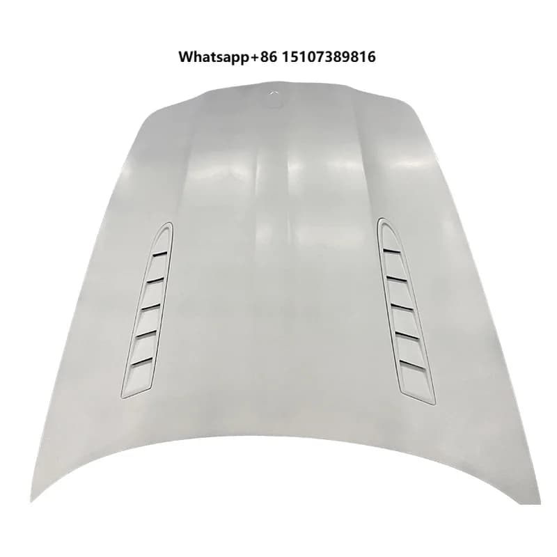 For 958 LM Style Hot Sale Fiberglass Engine Hood Bonnet Front Hood FRP Fiberglass Hood