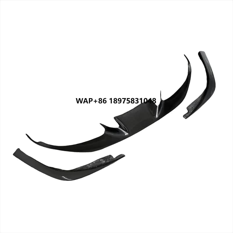 Dry Carbon OEM Body Kit Front Splitter Rear Spoiler Diffuser Sides Skirts Bumper Lip Splitter Body Kit for  F8