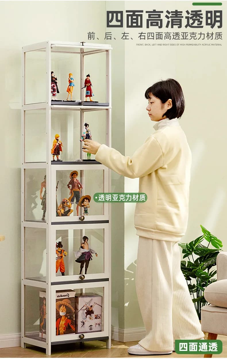 【Hot】Vitrina Organizadores Gabinete Organizers Home Decor Kitchen Cabinets Room Storage Display Cabinet Sideboard Rangement Mueb