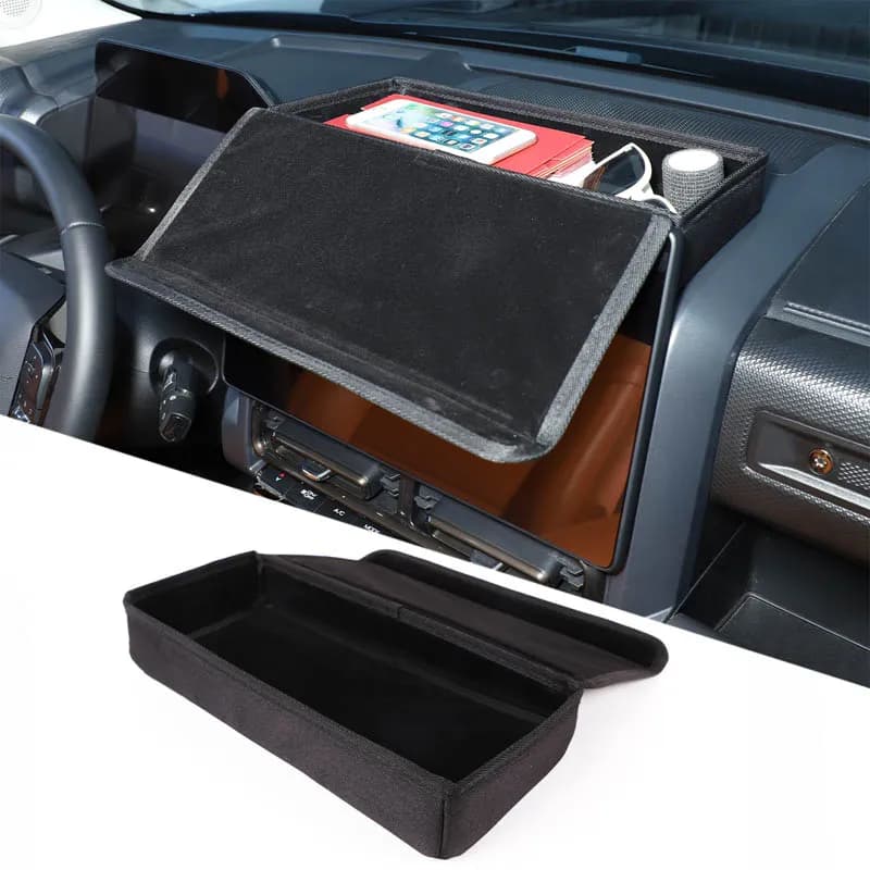 Navigation Screen Rear Storage Box Hidden Storage Box  Oxford Cloth Storage Bag For Haval Raptor B26 2023-2026 Car Accessories