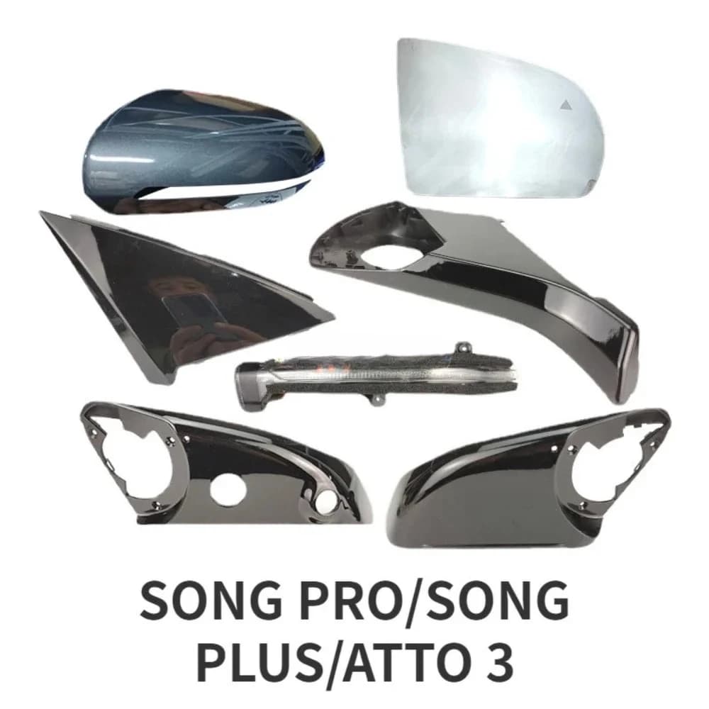 BYD SONG PRO SONG PLUS ATTO 3 Side Mirror Cover Frame Turning Lamp Lens