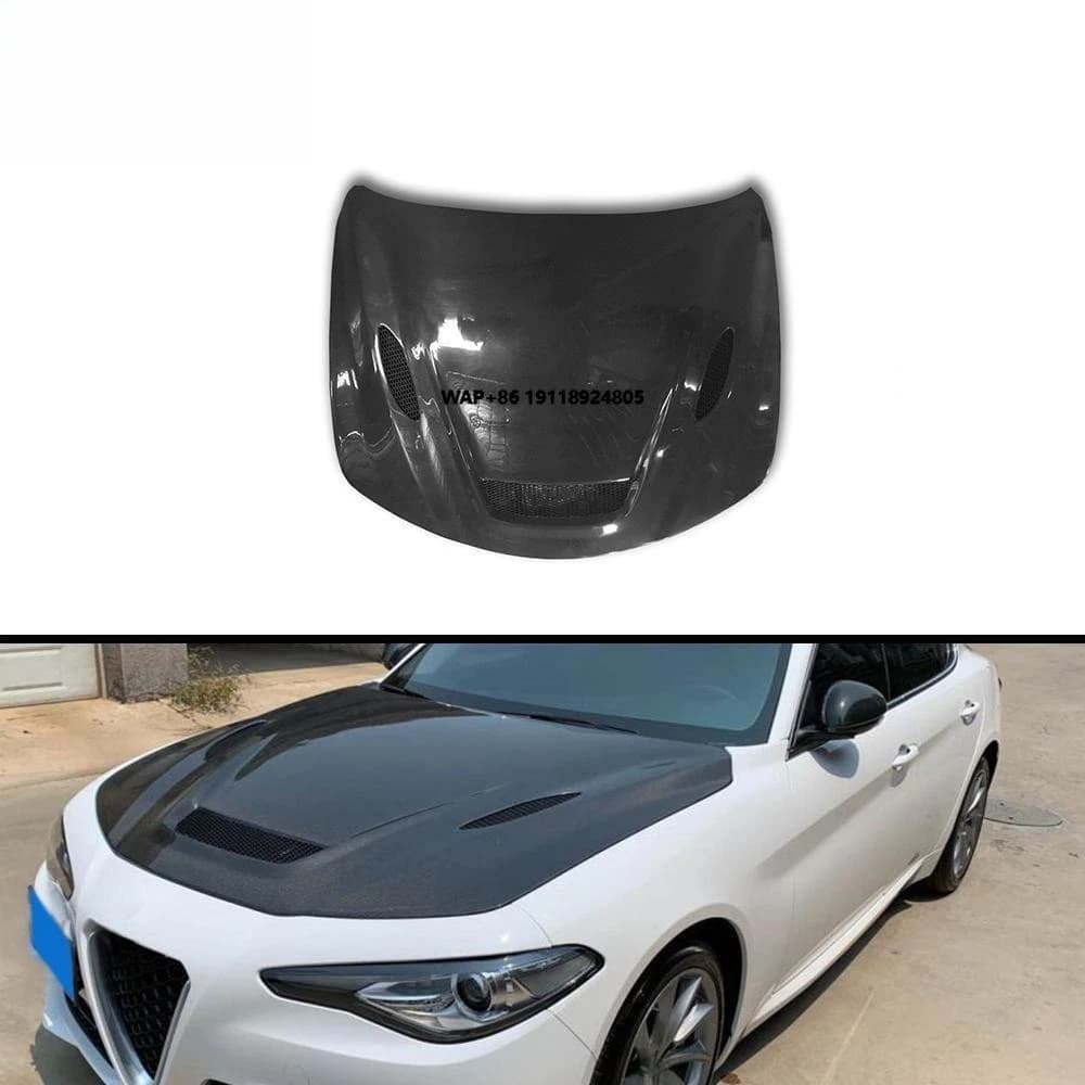 Carbon Fiber Hood for  Giulia 2017-2020 JC-WSM001