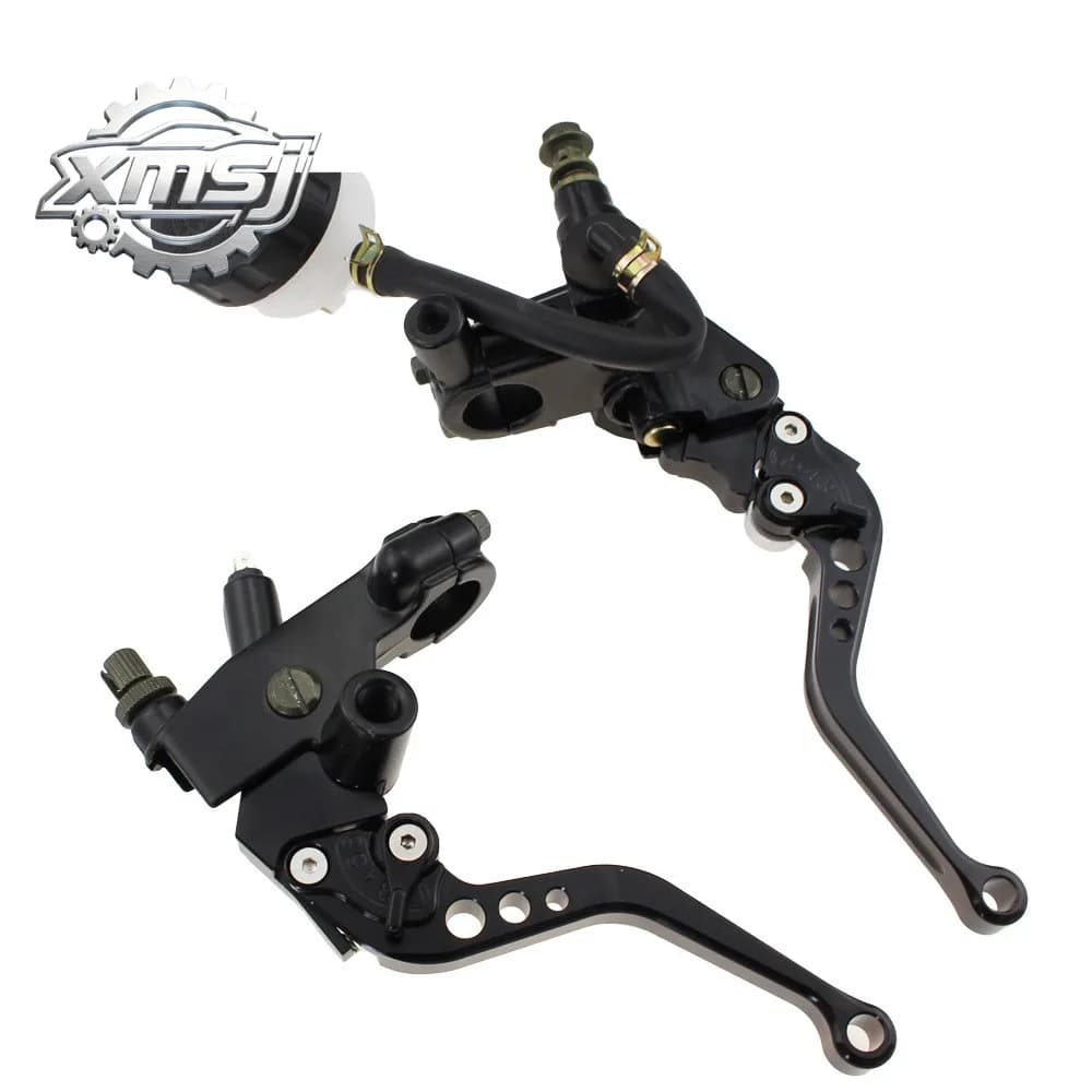 Palancas  embrague  freno  motocicleta ajustables juego  pósito  cilindro maestro 22mm Universal para Honda Suzuki K