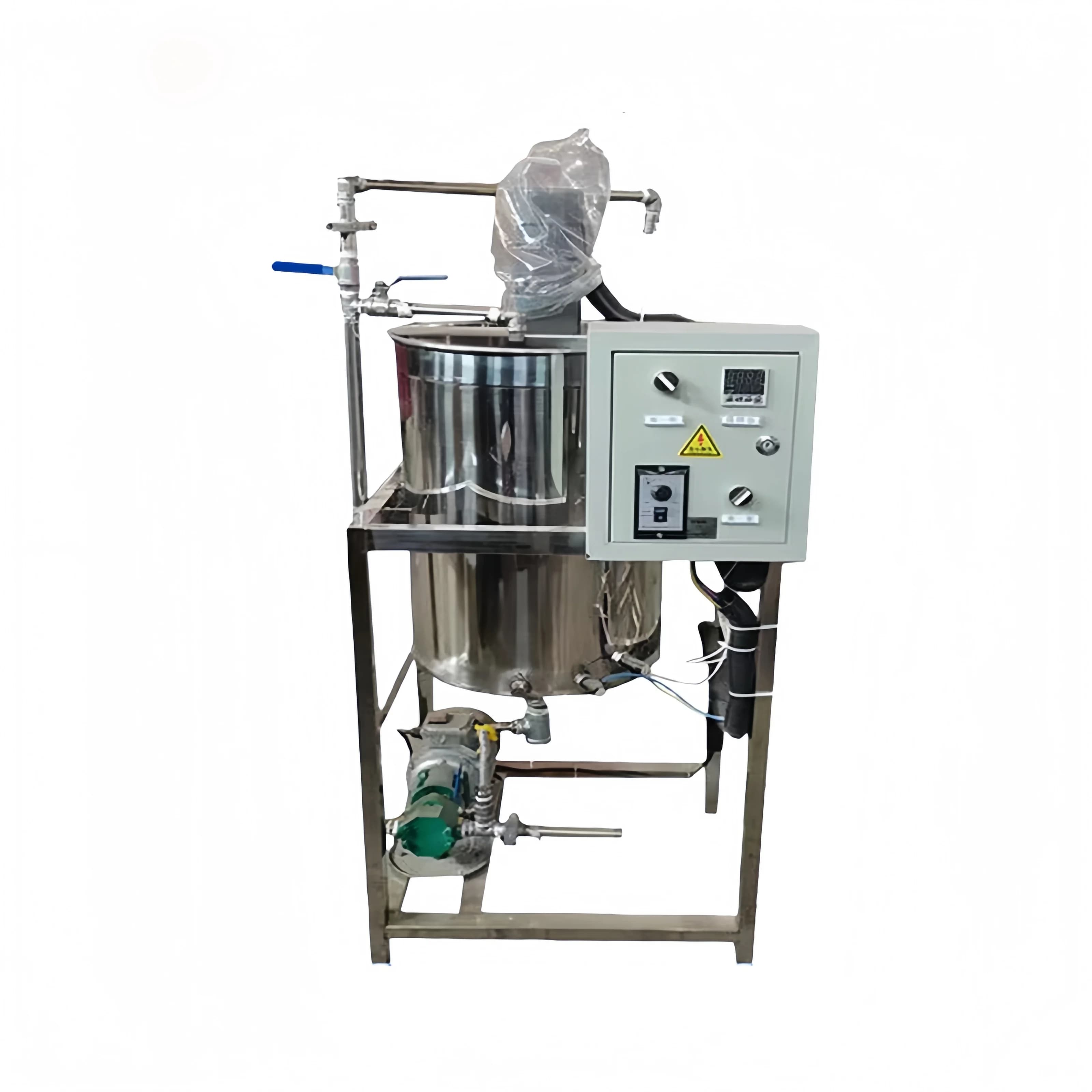 Automatic Mini Oil Press For Olive Soybean Sesame Walnut Oil-High Capacity 300kg/h Hydration Refining Machine