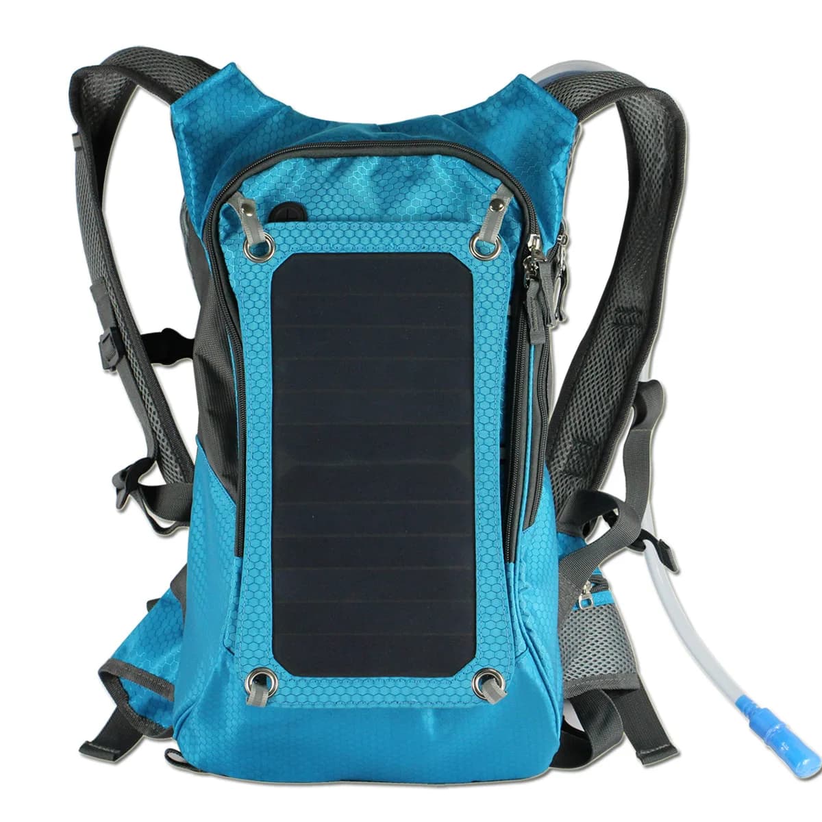 Solar Laptop Backpack Bag Waterproof Anti-Theft Bag Laptop Camping Hiking Backpack with Solar Panel Charger