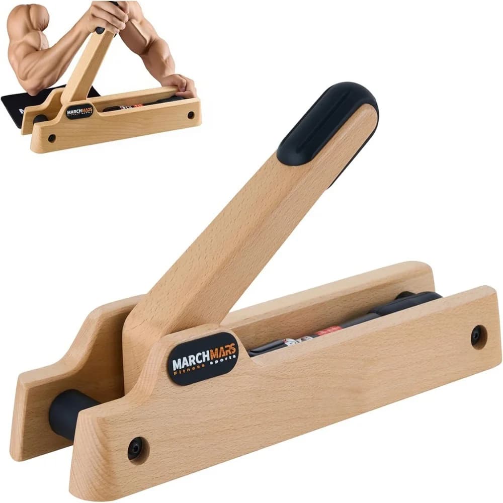 Wooden Arm Wrestling Trainer Biceps Grip Training Equipment Gym Home Fitness Equipment