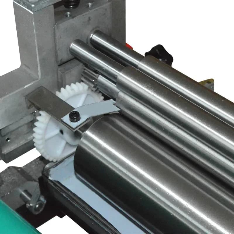 MB-720 Stainless Steel Desktop Glue Machine White Plastic Water - Conditioning Paper On The Plastic Machine 220V 150W