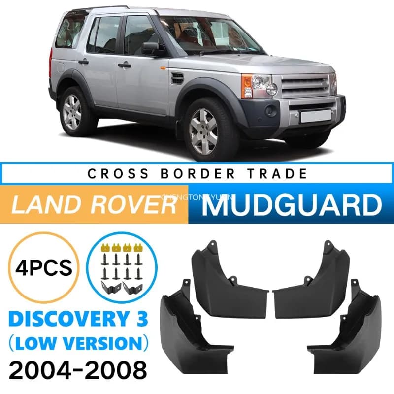 MudFlaps for Land Rover Discovery 3 2004-2008 Mudguards Mud Flaps Splash Guards Front Rear Wheels Fender Accessories