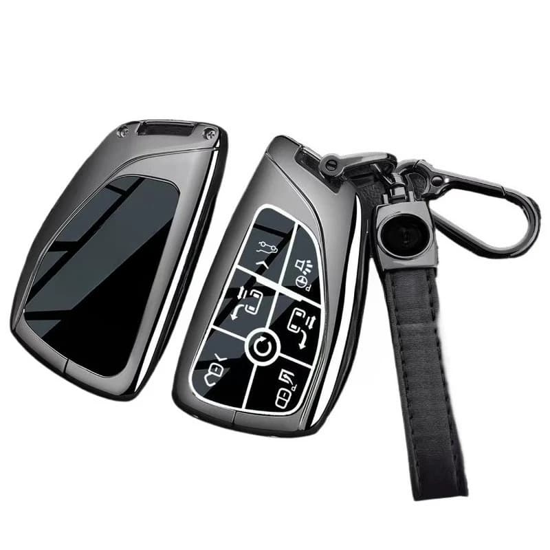 Premium Zinc Alloy Key Cover Case for Buick GL8 Landmark / LS / Century (2025-2026) - Protective Key Fob Shell Keychain
