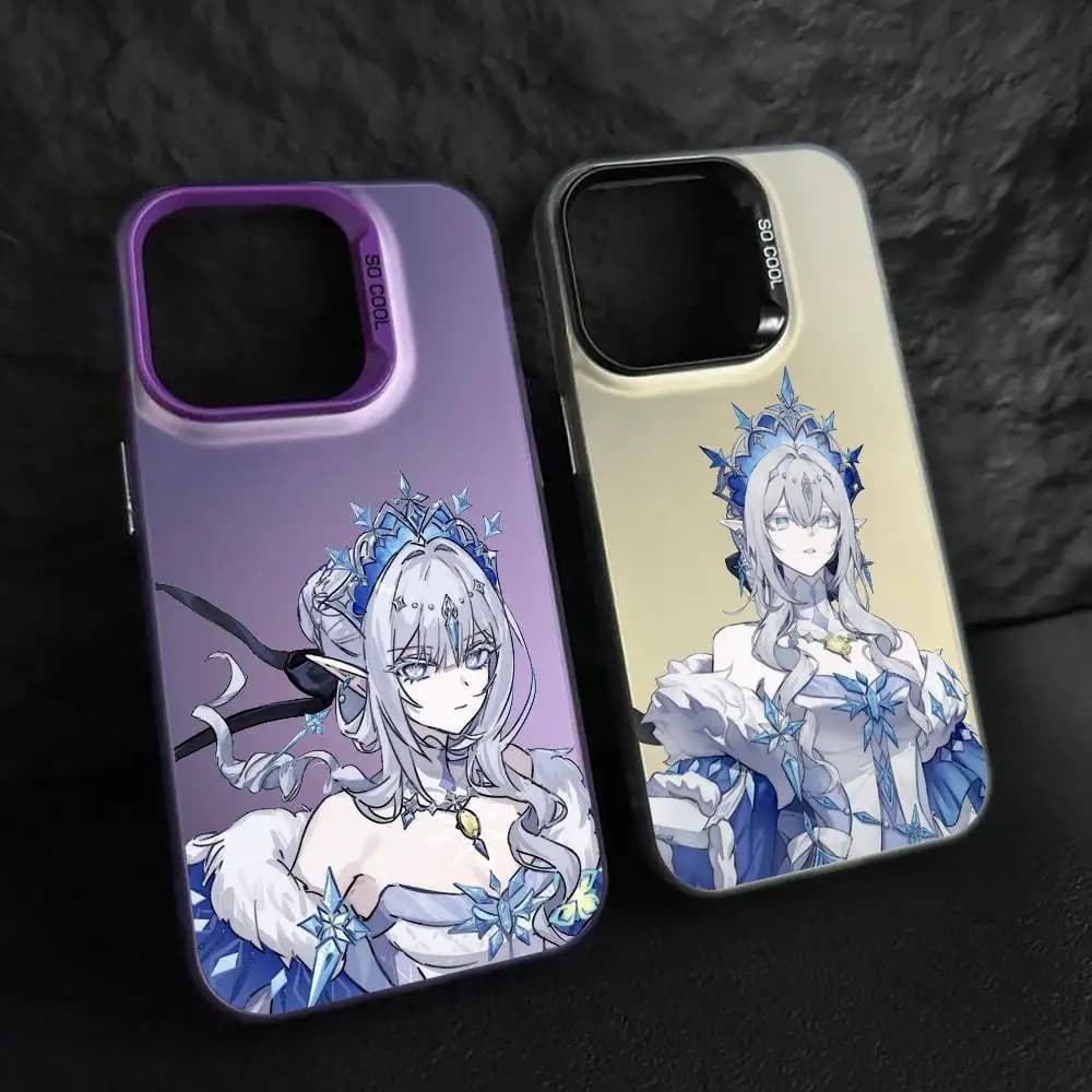TSARITSA Genshin Impact Phone Case For iPhone 17,16,15,14,13,12,11,Mini,Pro,E,MAX Candy Matte