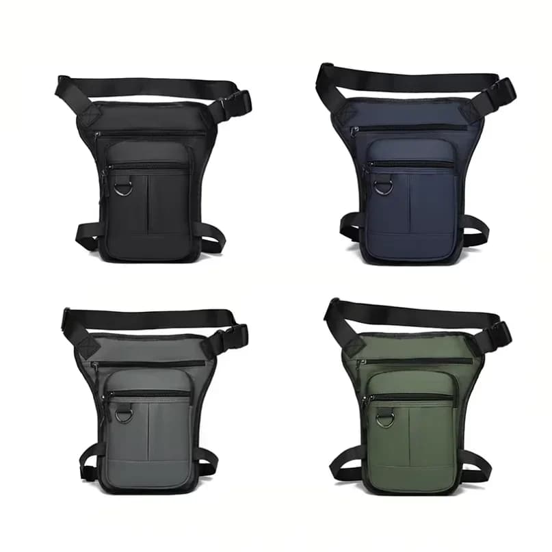 Bolsa Táctica de Viaje Impermeable para Motocicleta, Riñonera de Pierna para Hombre, Bolsa Lateral para Pierna, Bolsas de Viaje,