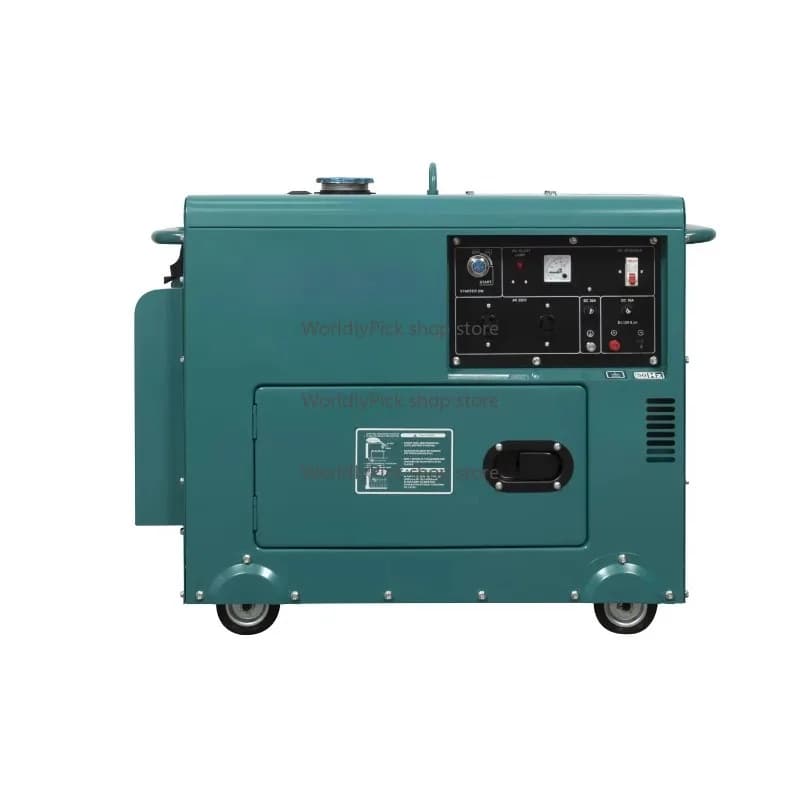 5kVA/ 6kVA Silent Type Small Diesl Generator with AT-S Optional