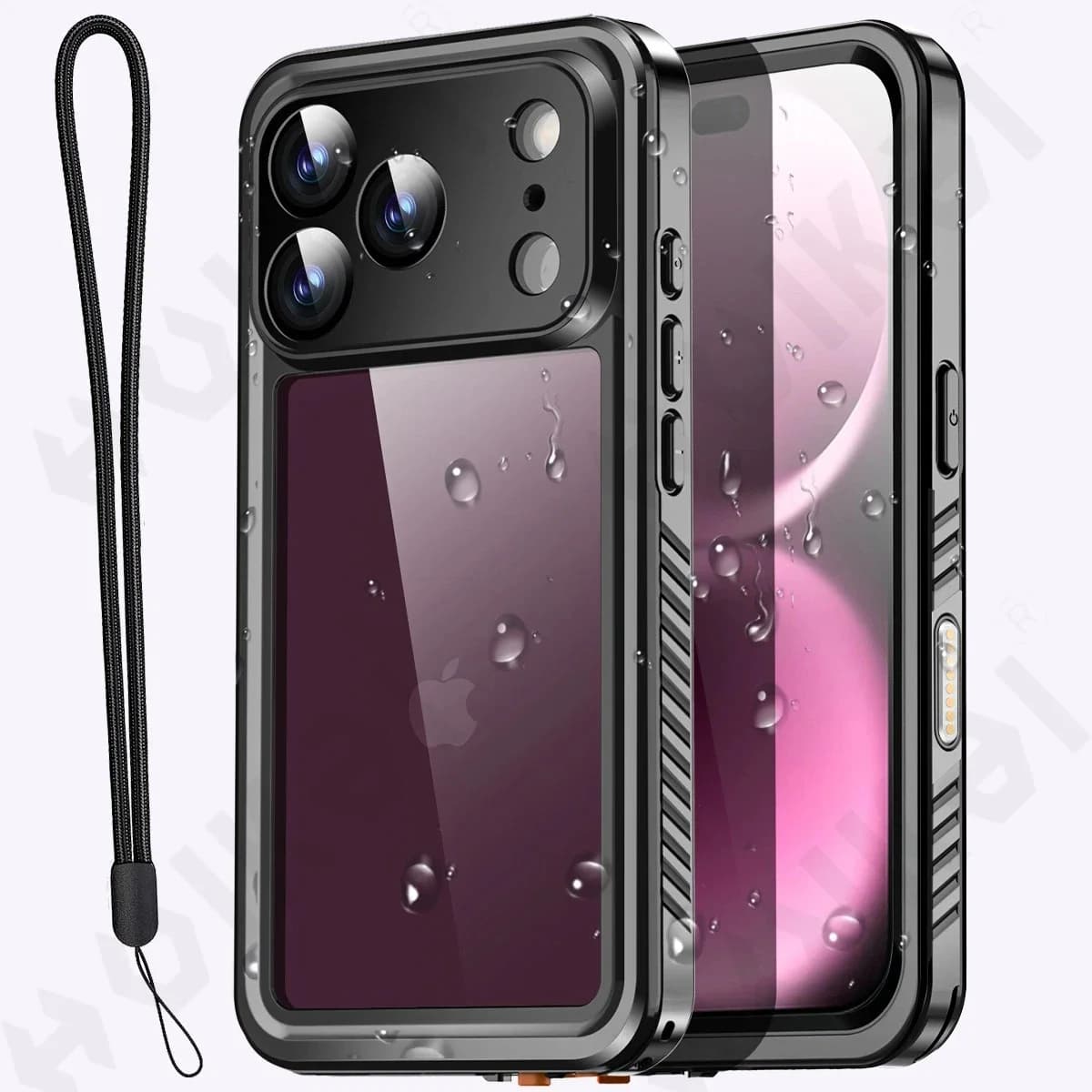 Case For iPhone 18 17 16 15 14 13 Pro Max Plus 2026 Protective Full Body Protective Cover Phone Case Funda Shell