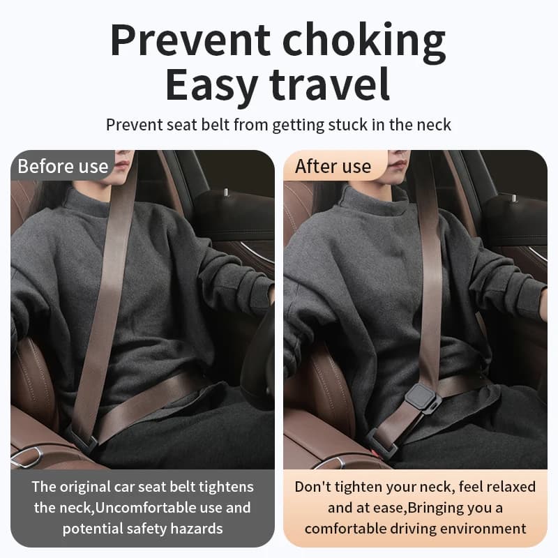 Car Seat Belt Adjuster Seat Belt Clamp Shoulder and Neck Seat Belt Locking Clip Protector for BMW KIA Audi A4 A5 A6 A8 Q5 Q6 Q7