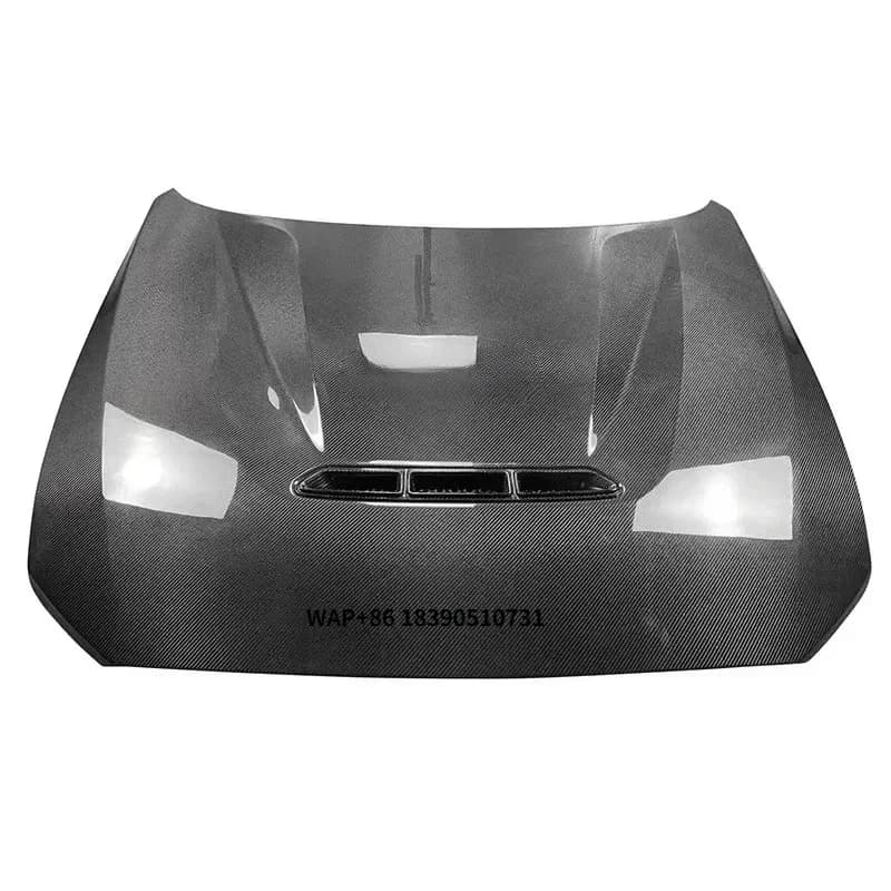 CS Style Carbon Fibre Front Engine Hood Bonnet for M2 F87 2016+