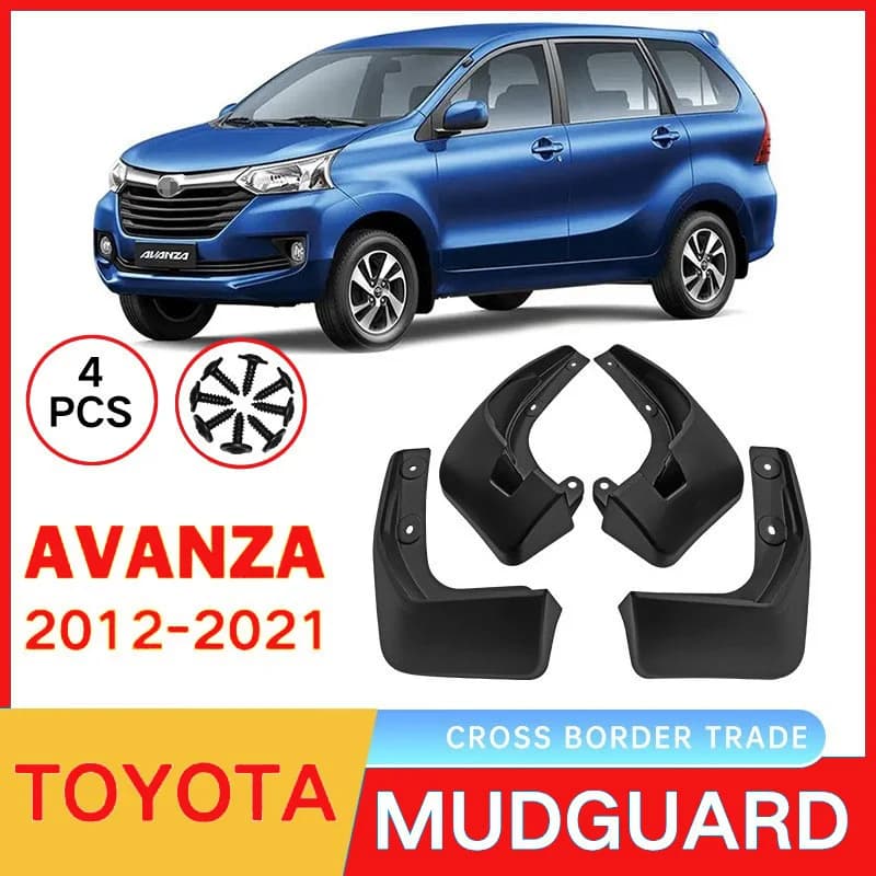 Suitable for Toyota Avanza 2012-2021 Car Tire Fender Soft Rubber Fender Skin