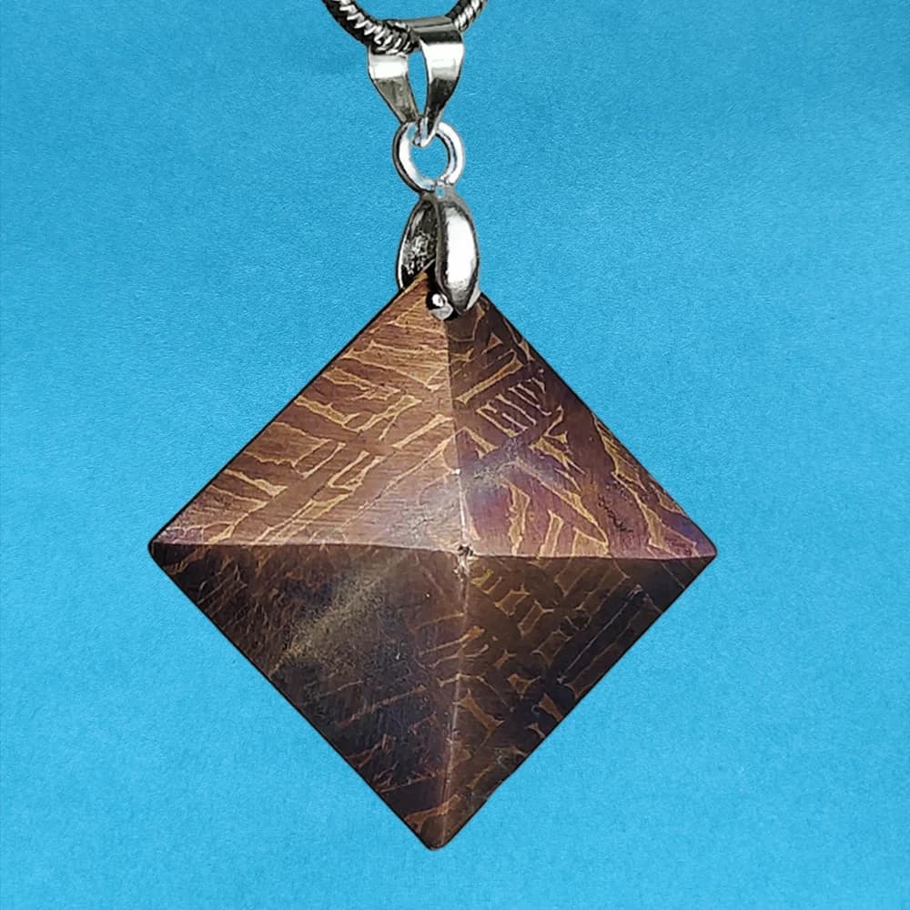 Muonionalusta Iron Meteorite Pendant Natural Iron Meteorite Pendant Iron Meteorite Specimen Amulet Collection - CD142