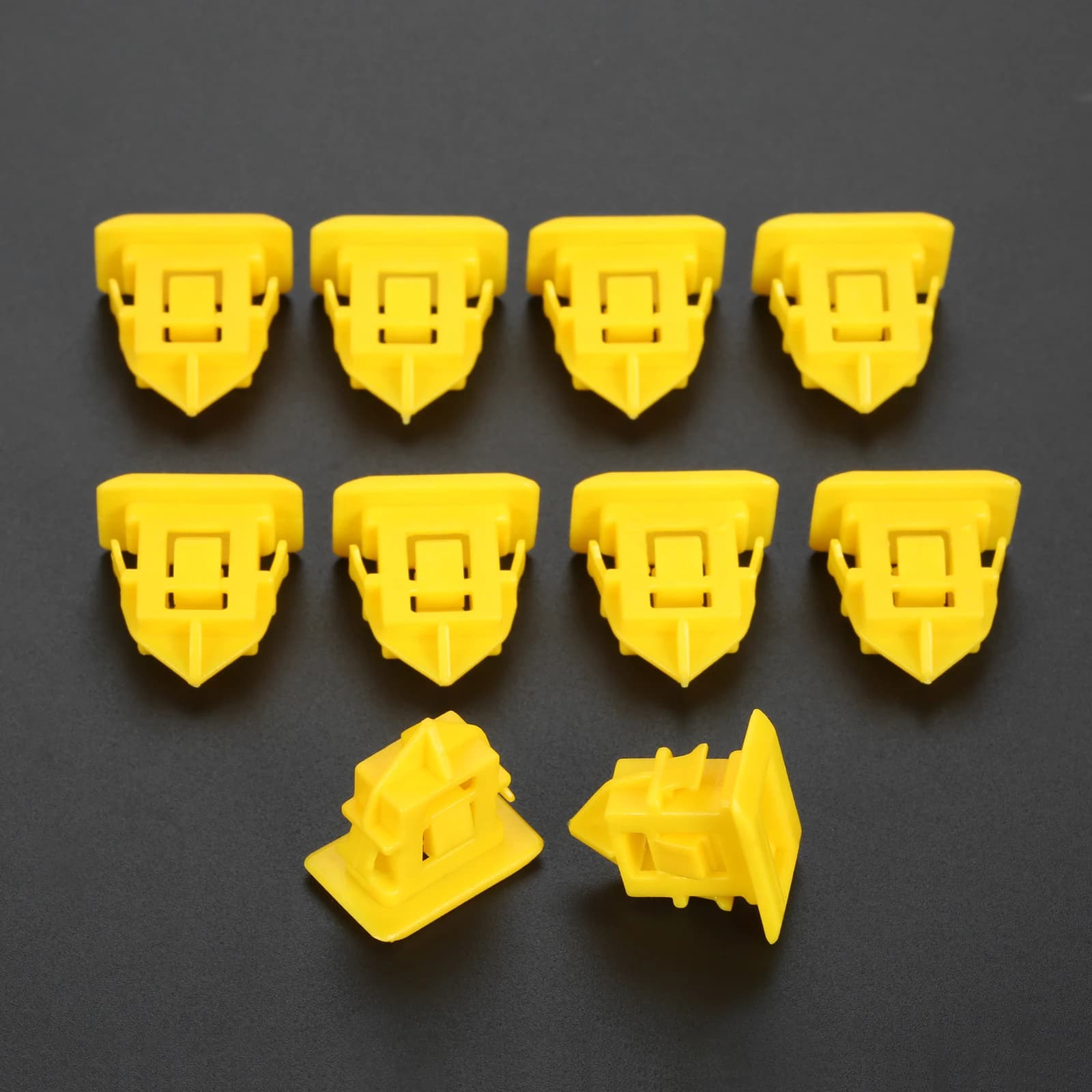 10Pcs Car Guard Plate Snap Clip for Volvo S40 C30 S80 S60 Fastener Lower Door Side Skirt Edge Beam Bottom Edge Plastic Rivets