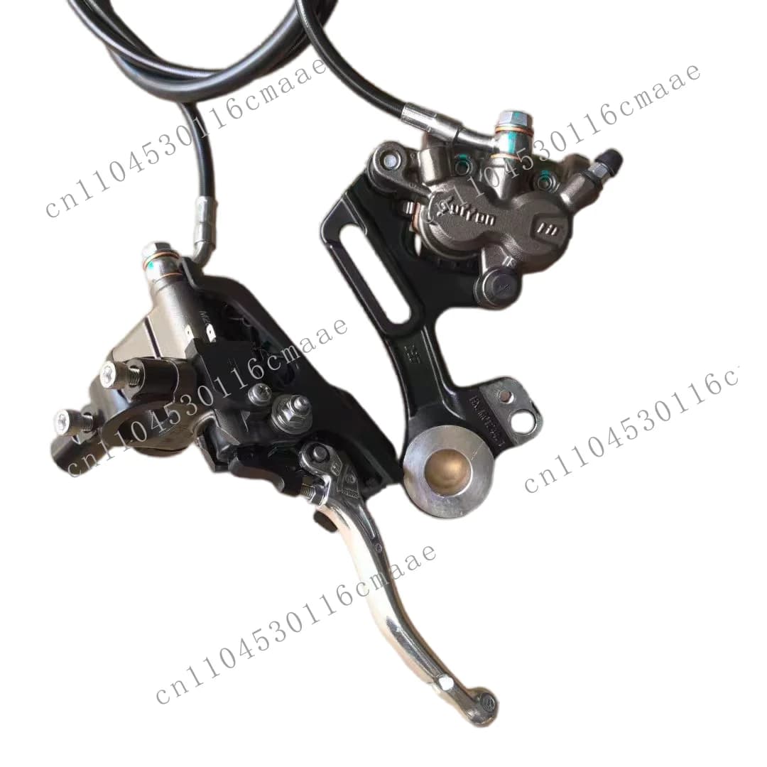 Original electric off-road bicycle, rear brake caliper assembly, brake accessories