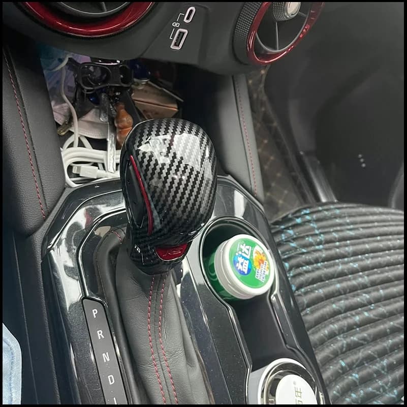 Car Styling For Chevrolet Blazer 2020-2023 Gear Shift Knob Cover Cap Trim Auto Parts Accessories