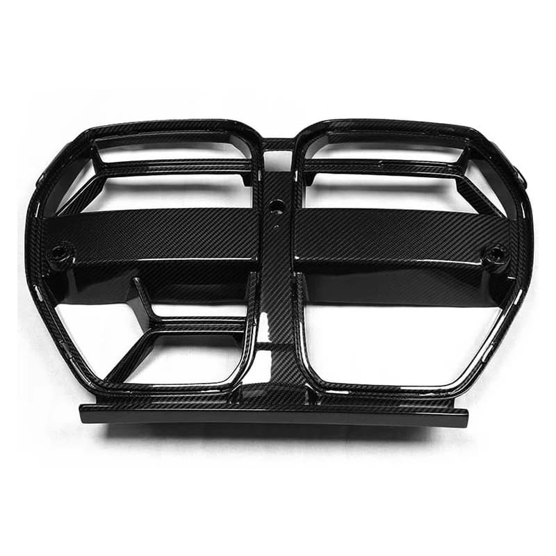 for BMW G8X/M3/M4 CSL/V version dry carbon fiber front bumper intake grille mesh ghost mask modification