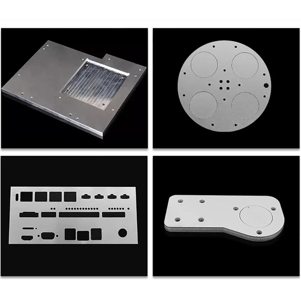 50/60/100/120/150/180/200/250/300mm Aluminum Alloy Round Disc 0.5mm~10mm Thick 5052 Pure for DIY Craft Metal Crafting