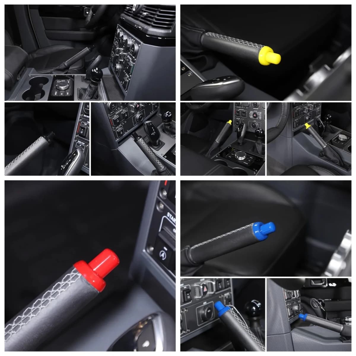 For Ineos Grenadier 2022-2025 ABS Black Car  Handbrake hand Brake Button Cover Trim Interior Car Accessories