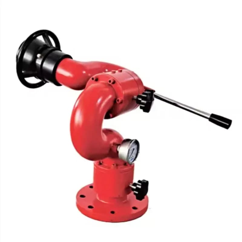 Double fire fixed adjustable manual water gun high quality fire equipment accessories