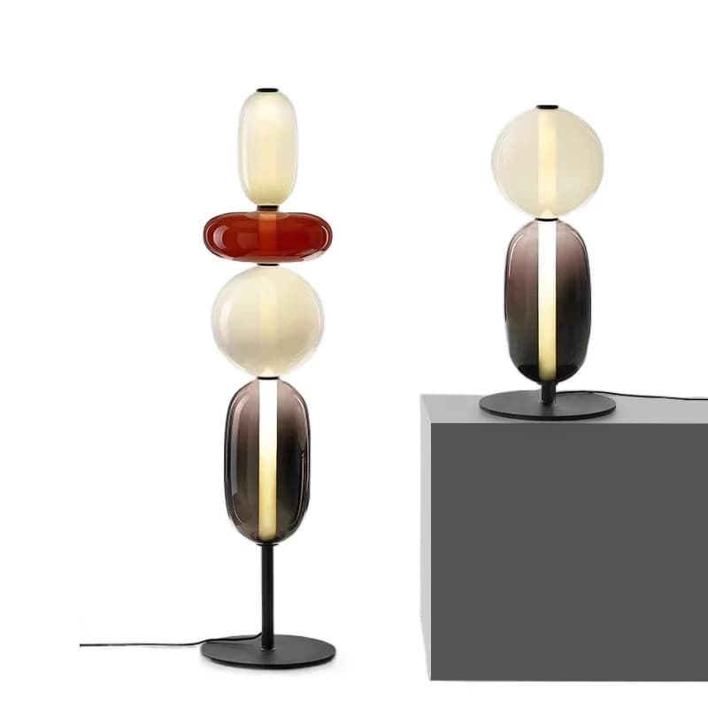 Study bedroom art decorative glass lamp y