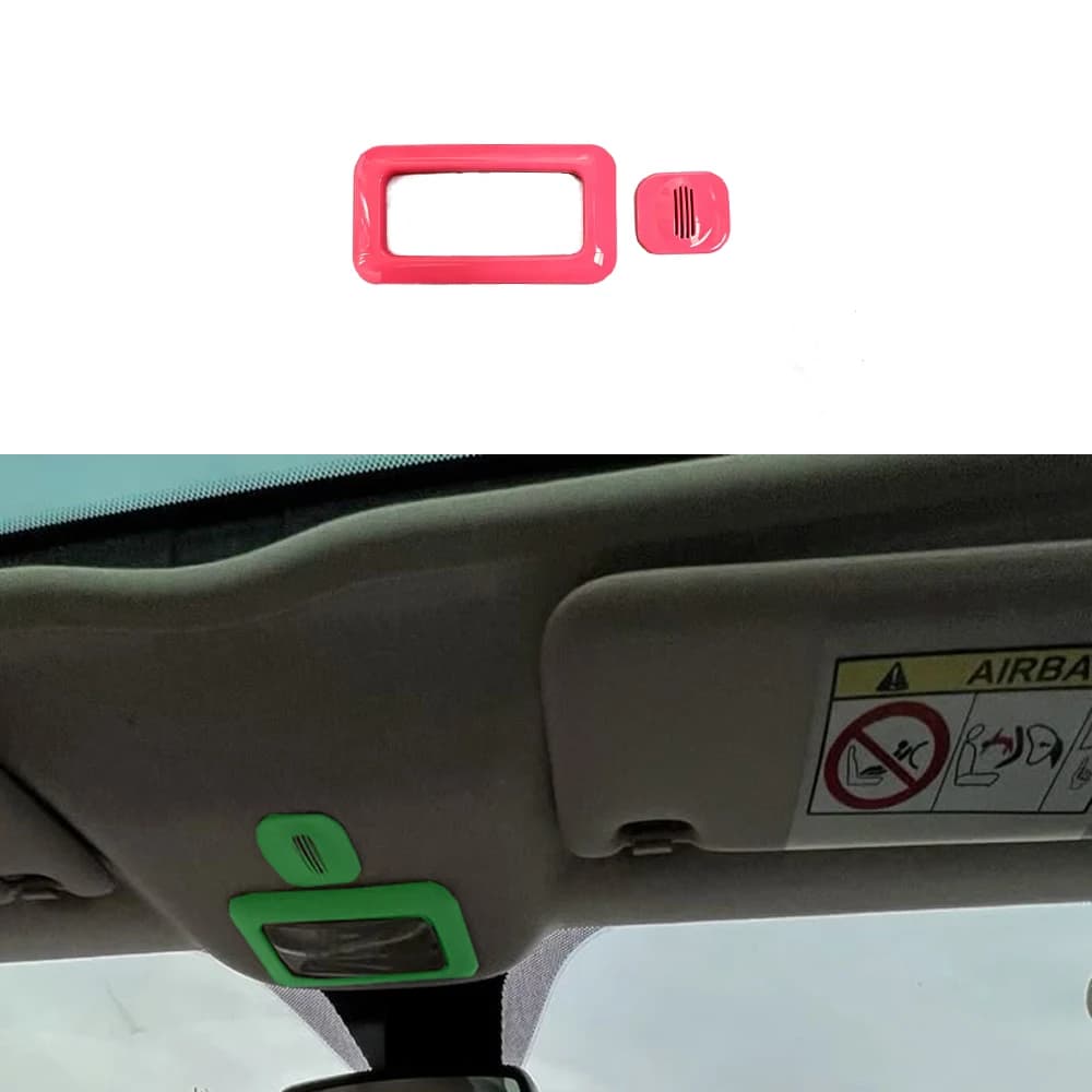 For Fiat 500 roof reading light Trim Strip